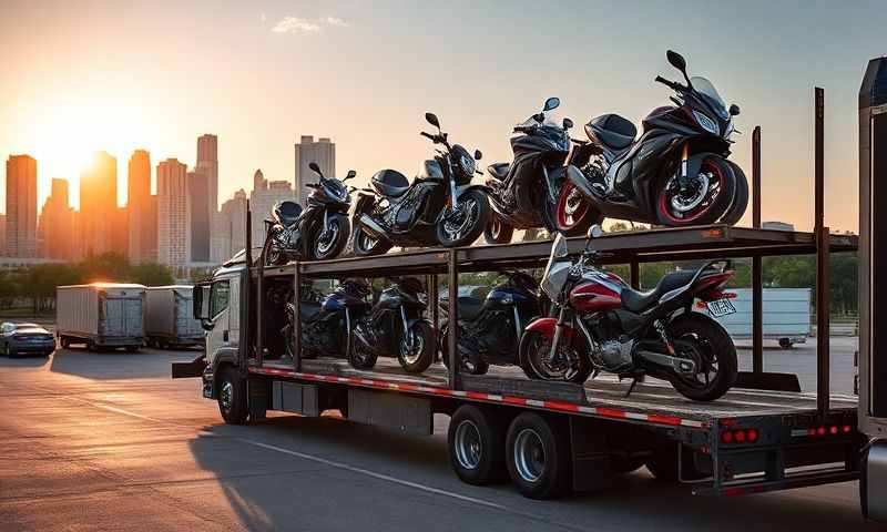 Lakeland, Florida motorcycle shipping transporter