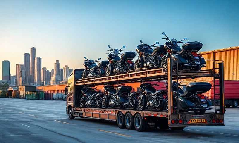 Lehigh Acres, Florida motorcycle shipping transporter