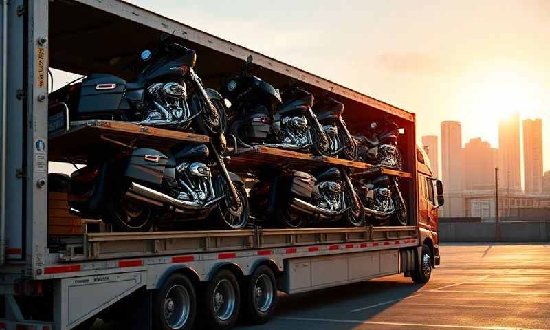 Miramar, Florida motorcycle shipping transporter