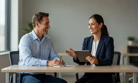 Customer discussing car shipping options in Ocala, Florida, United States