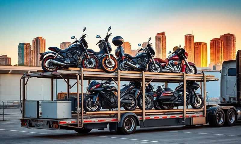 Orlando, Florida motorcycle shipping transporter