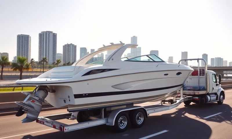 Palm Bay, Florida boat transporter