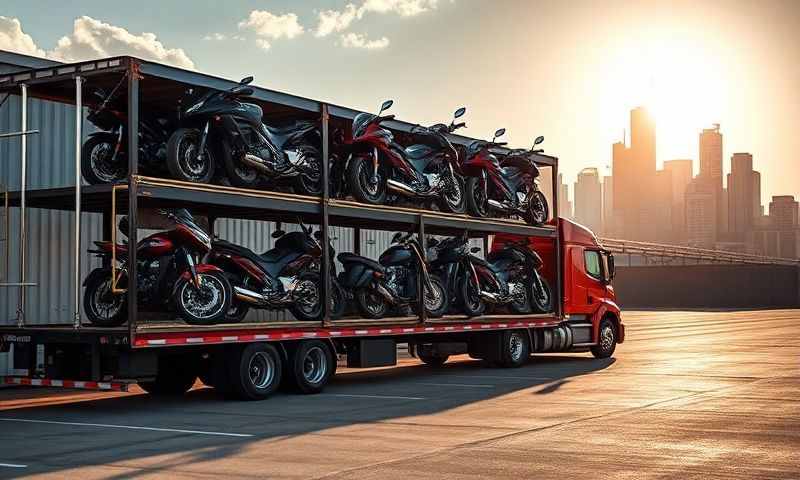 Panama City, Florida motorcycle shipping transporter