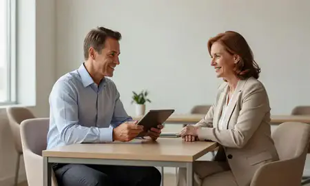 Customer discussing car shipping options in Spring Hill, Florida, United States