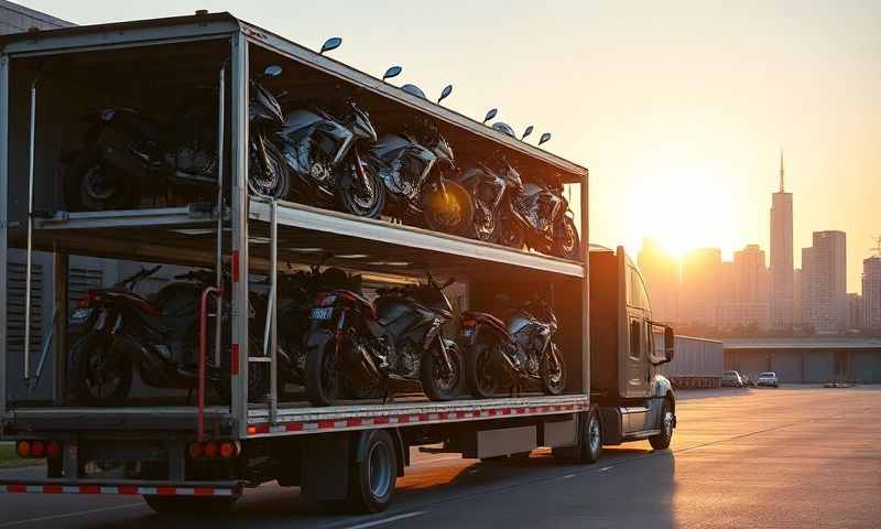 Johns Creek, Georgia motorcycle shipping transporter