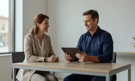 Customer discussing car shipping options in Rome, Georgia, United States