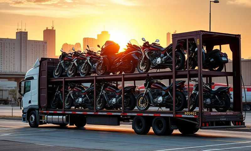 Savannah, Georgia motorcycle shipping transporter