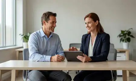 Customer discussing car shipping options in Warner Robins, Georgia, United States