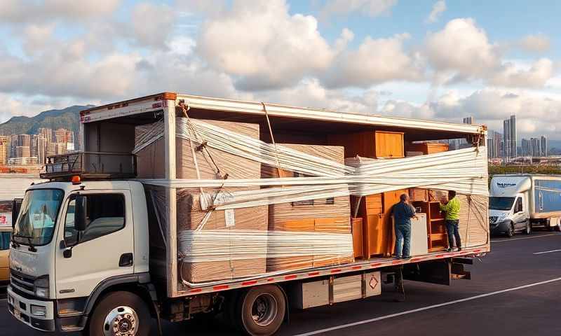 Hawaii furniture shipping transporter