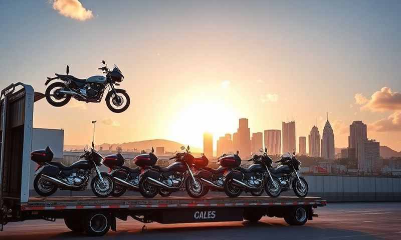 East Honolulu, Hawaii motorcycle shipping transporter