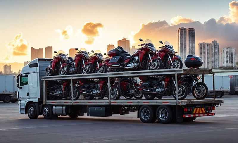 Ewa Beach, Hawaii motorcycle shipping transporter