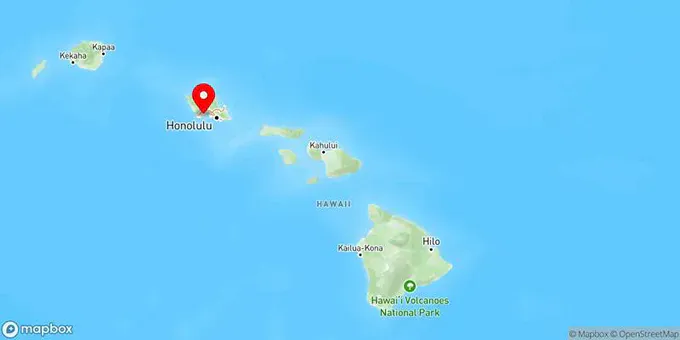 Map of Ewa Gentry, Hawaii, United States