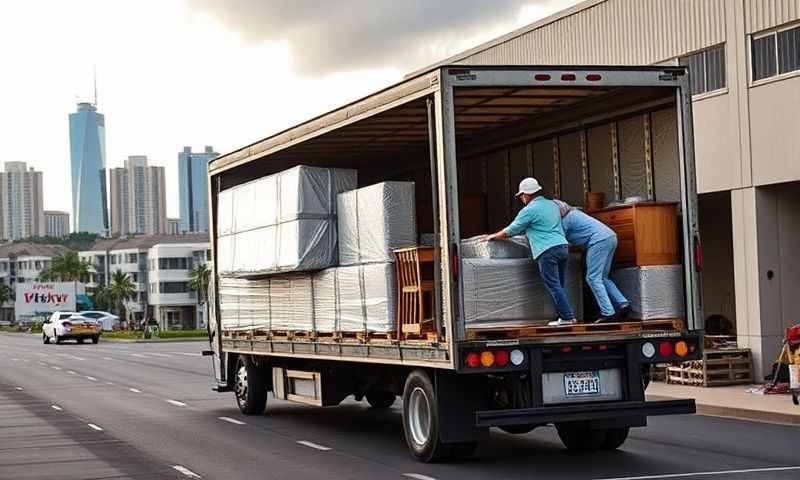 Halawa, Hawaii furniture shipping transporter