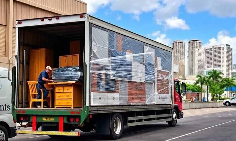 Hawaiian Paradise Park, Hawaii furniture shipping transporter