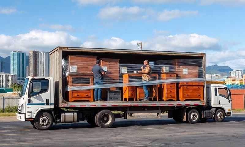 Kailua, Hawaii furniture shipping transporter