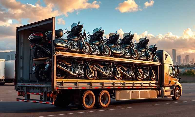 Kailua, Hawaii motorcycle shipping transporter