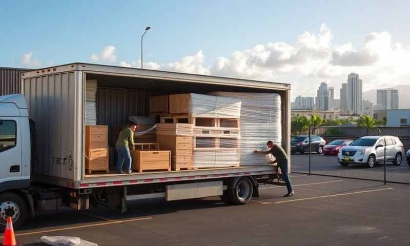 Kapaa, Hawaii furniture shipping transporter