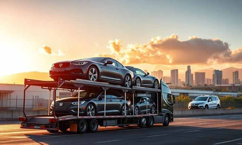 Kapaa, Hawaii car shipping transporter