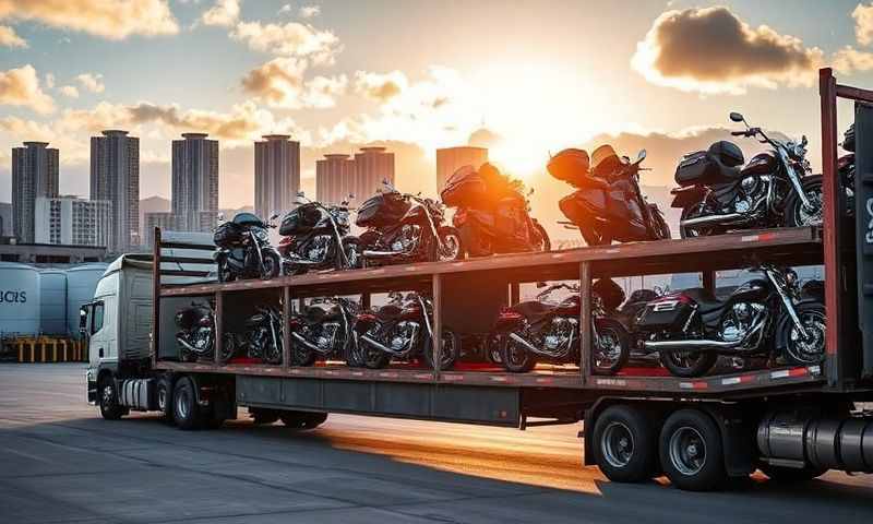 Kapaa, Hawaii motorcycle shipping transporter