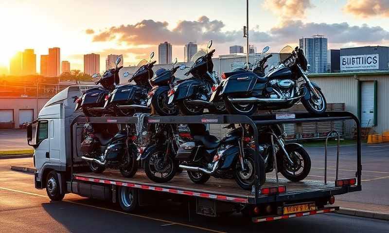 Mililani Mauka, Hawaii motorcycle shipping transporter