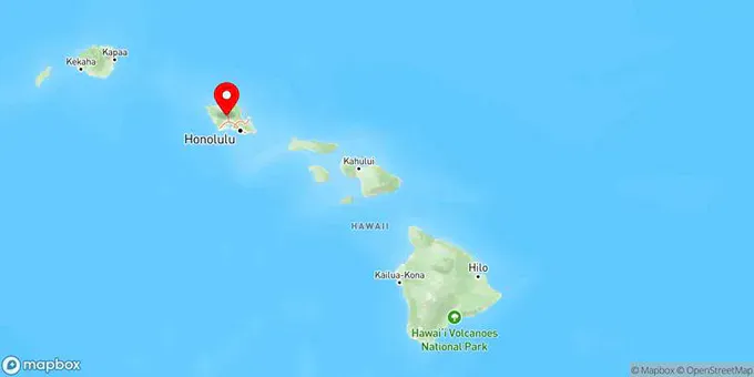 Map of Mililani Town, Hawaii, United States