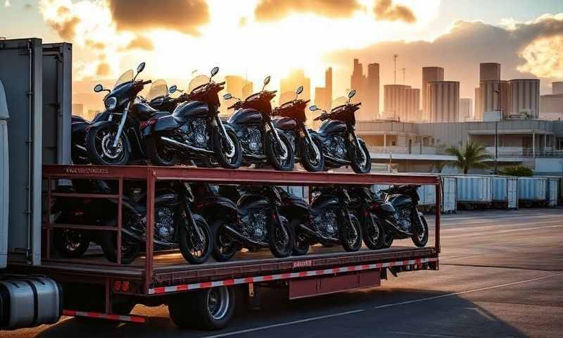 Nanakuli, Hawaii motorcycle shipping transporter