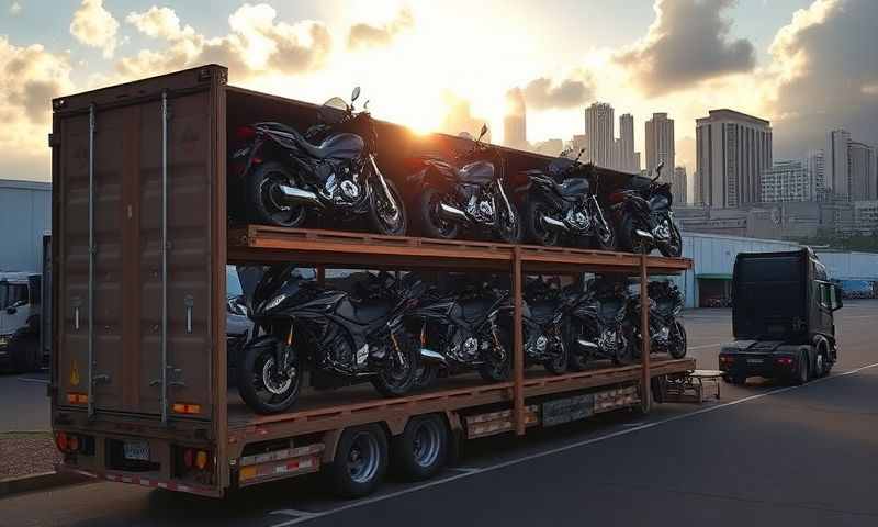 Pearl City, Hawaii motorcycle shipping transporter