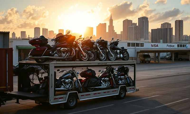 Royal Kunia, Hawaii motorcycle shipping transporter