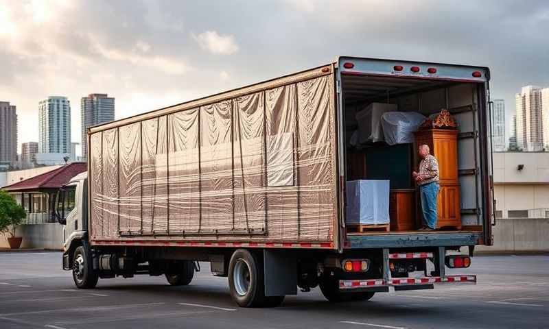 Schofield Barracks, Hawaii furniture shipping transporter