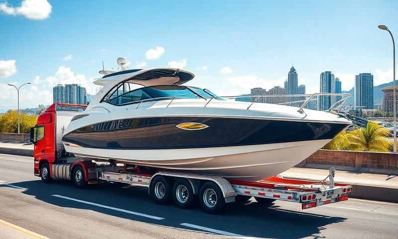 Waianae, Hawaii boat transporter