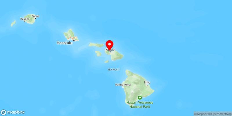 Map of Waihee-Waiehu, Hawaii, USA