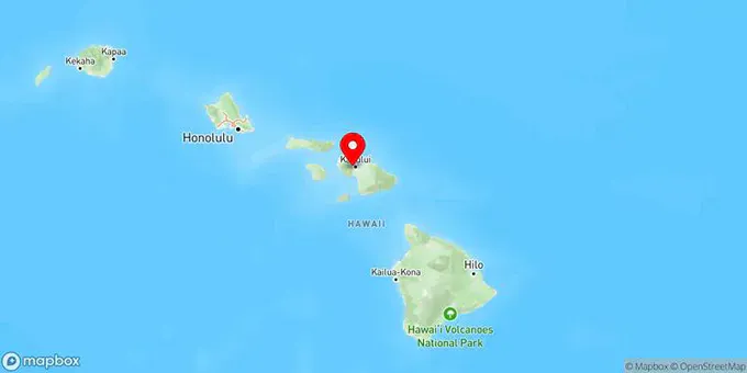 Map of Wailuku, Hawaii, United States