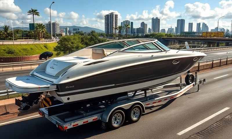 Waimalu, Hawaii boat transporter