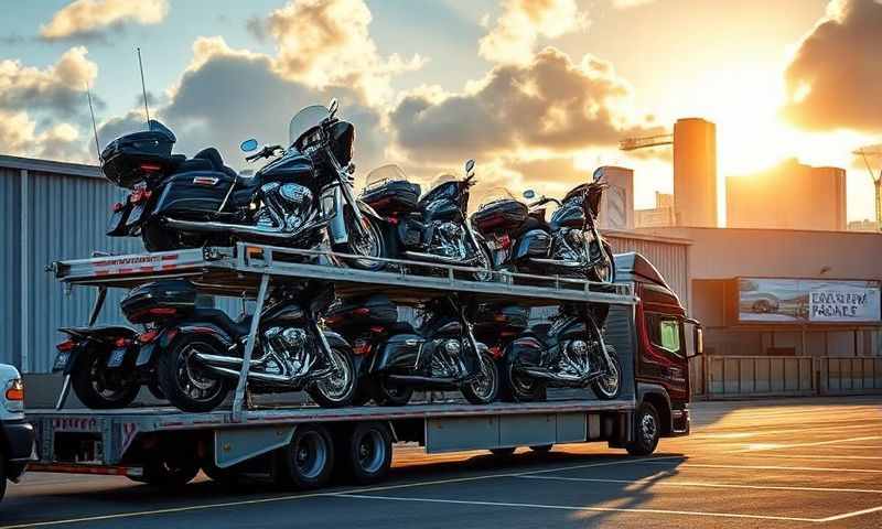 Waimalu, Hawaii motorcycle shipping transporter