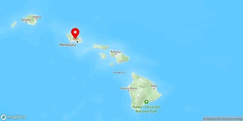 Map of Waimalu, Hawaii, USA