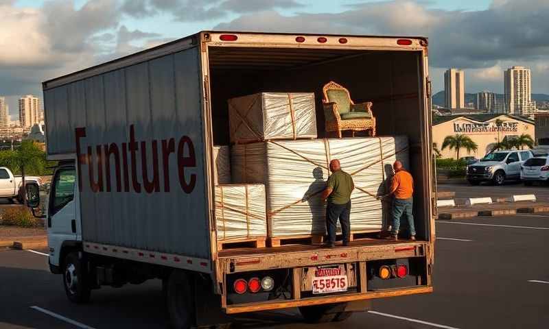 Furniture Shipping in Waipahu, Hawaii