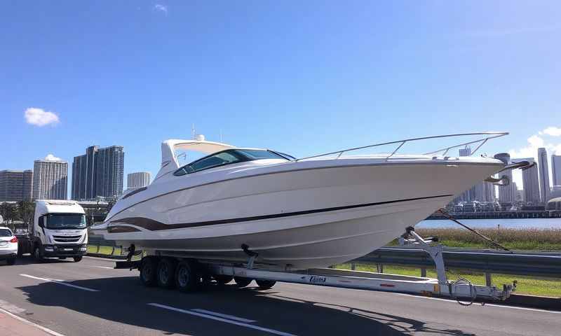 Waipahu, Hawaii boat transporter