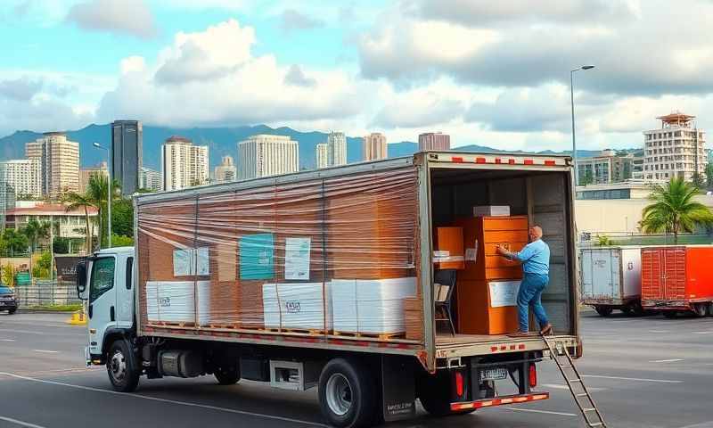 Waipio, Hawaii furniture shipping transporter