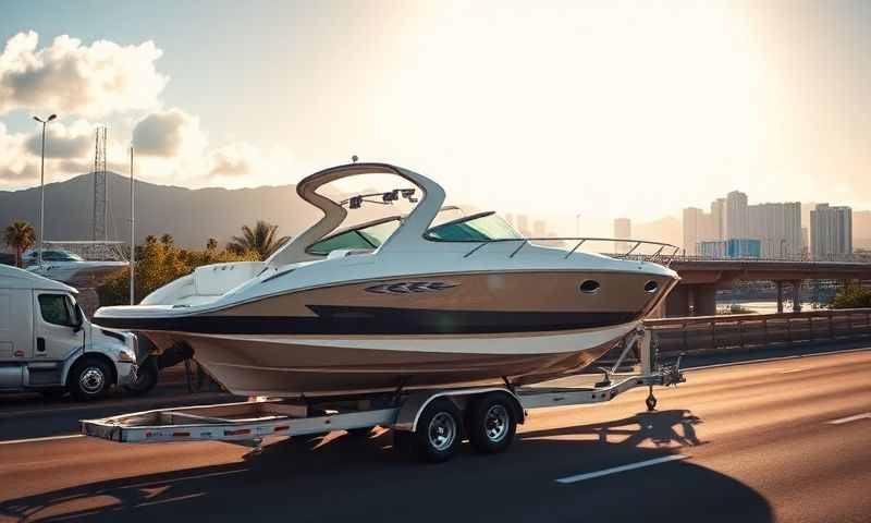 Waipio, Hawaii boat transporter