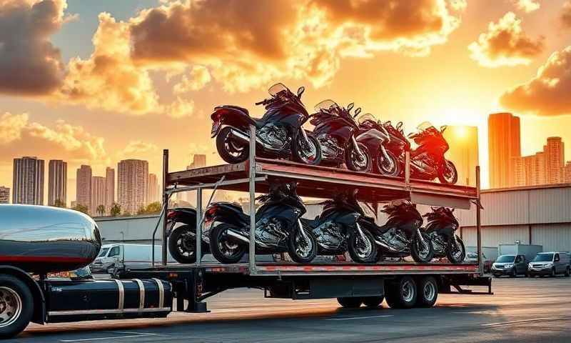 Waipio, Hawaii motorcycle shipping transporter