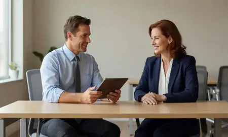 Customer discussing car shipping options in Burley, Idaho, United States