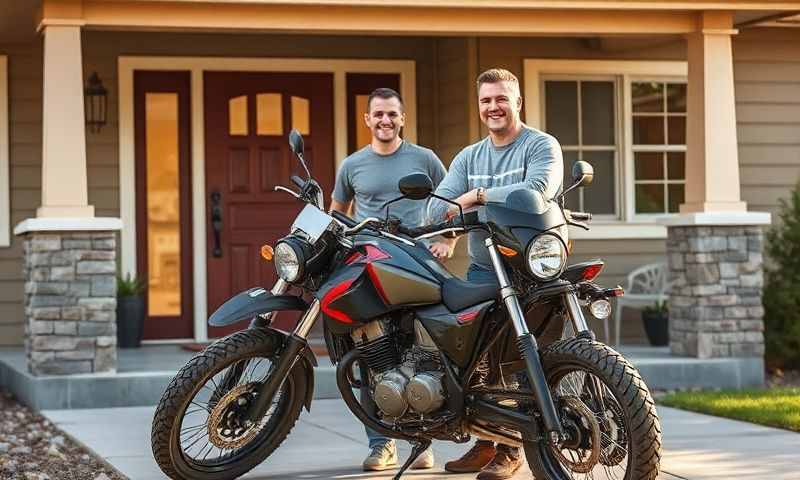 Burley, Idaho motorcycle transporter