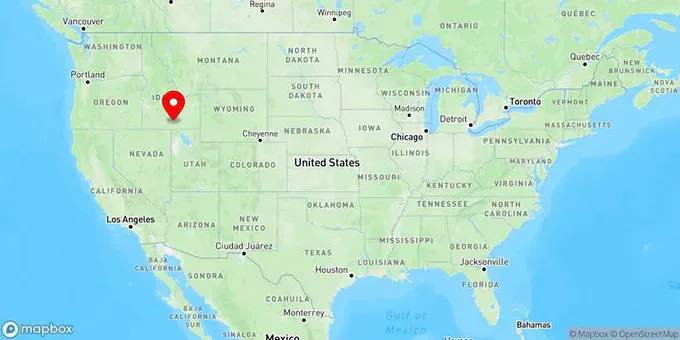 Map of Burley, Idaho, United States