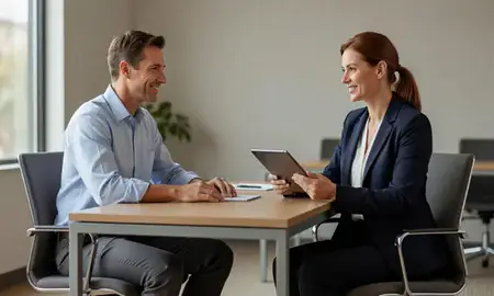 Customer discussing car shipping options in Chubbuck, Idaho, United States