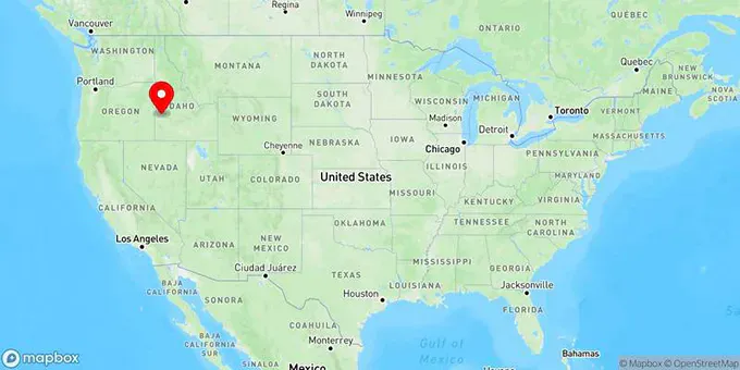 Map of Eagle, Idaho, United States