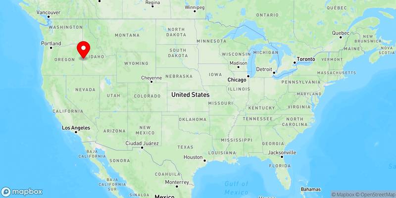 Map of Fruitland, Idaho, USA