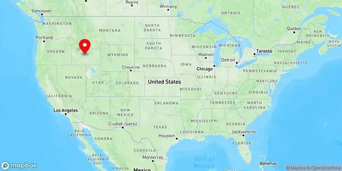 Map of Hailey, Idaho, United States