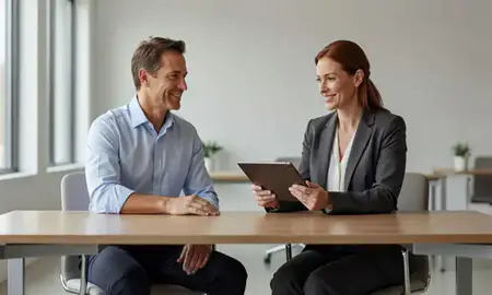 Customer discussing car shipping options in Lewiston, Idaho, United States
