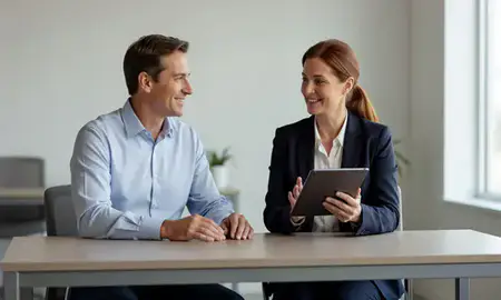 Customer discussing car shipping options in Post Falls, Idaho, United States