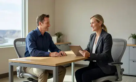 Customer discussing car shipping options in Twin Falls, Idaho, United States